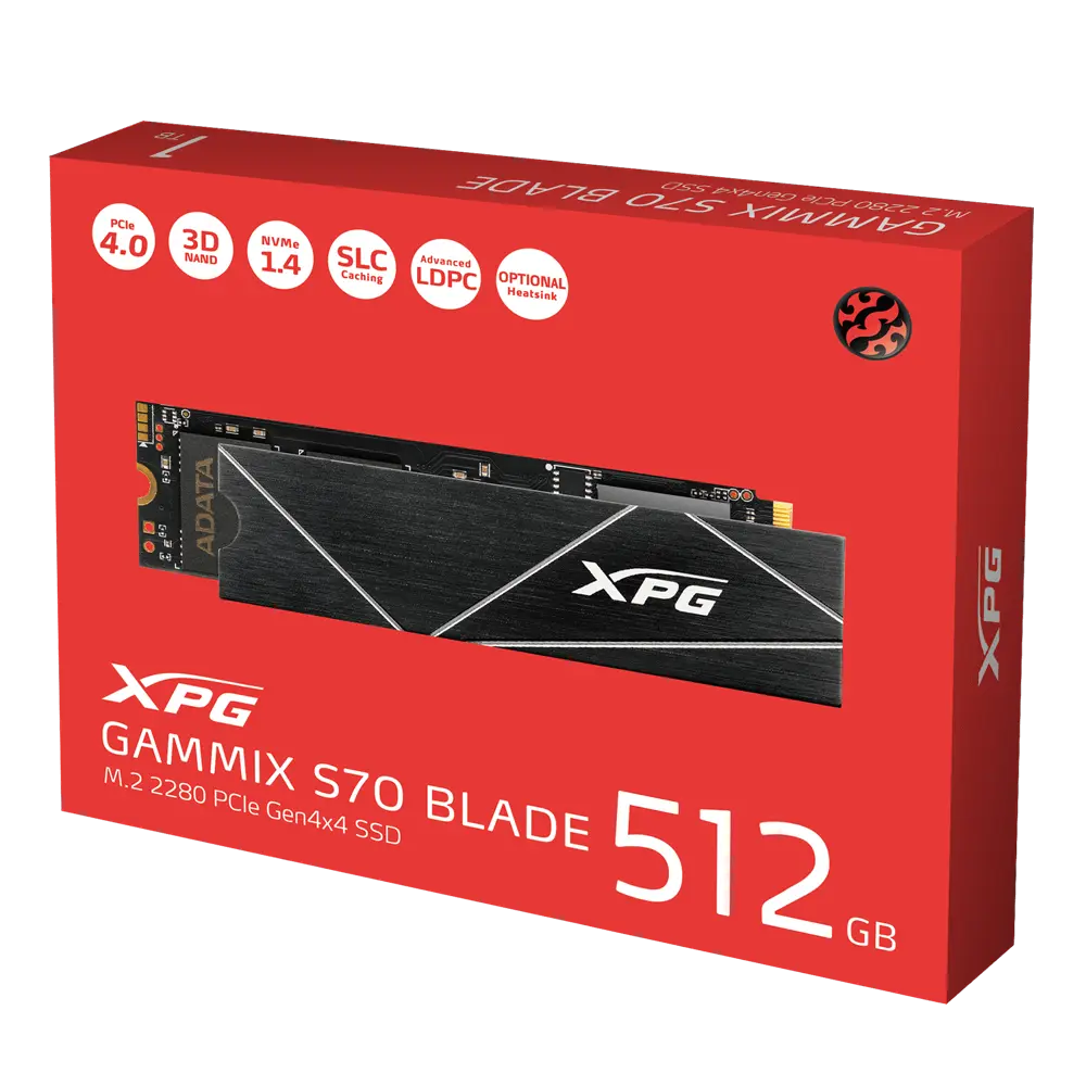 内蔵型SSD ADATA 1 TB Gen 4 NVMe ADATA XPG NVMe PCIe Gen 4 SSD